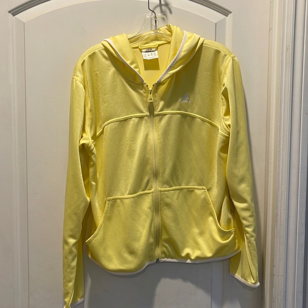 ADIDAS - retro yellow jacket